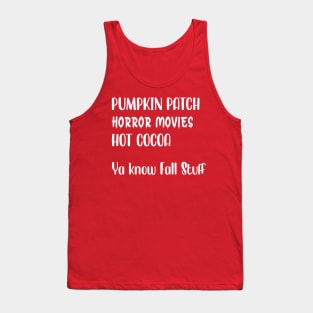 Bring on Fall Weather Tank Top